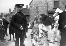Morris Dance Queen, Winster, Derbyshire, c1908
