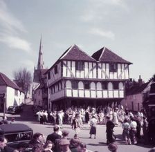 Morris dancing, Thaxted, Essex, c1955. Creator: Arthur Charles Kirby Ware