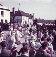 Morris dancing, Thaxted, Essex, c1955. Creator: Arthur Charles Kirby Ware