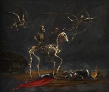 Mors Triumphans (Death Triumphant), First Half of 17th cen. Creator: Leonard Bramer