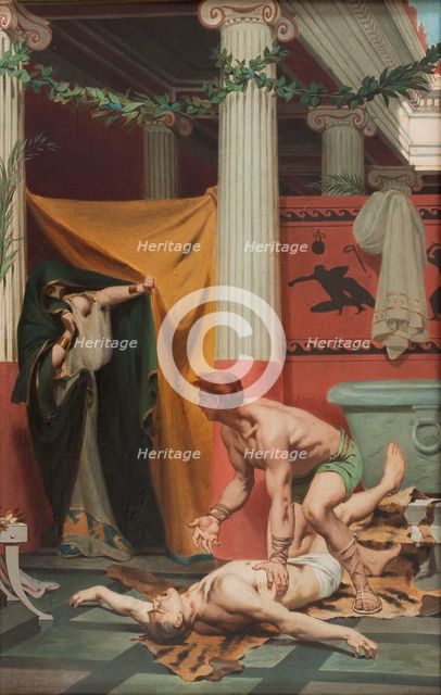 Mort de l'empereur Commode, 1879. Creator: Fernand Pelez.