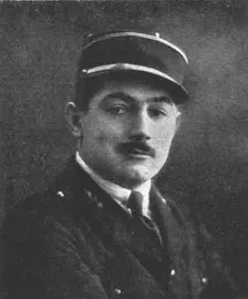 Mort de laviateur Boillot; Le lieutenant Georges Boillot 1916. Creator: Unknown