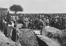 Mort de laviateur Boillot; Les funerailles de Boillot : allocution prononcee par..., 1916. Creator: Unknown