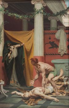 Mort de l'empereur Commode, 1879. Creator: Fernand Pelez