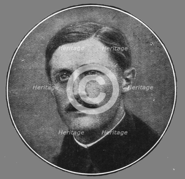 'Mort heroique d'un Aviateur; l'aviateur Macquart de Terline', 1916. Creator: Unknown.