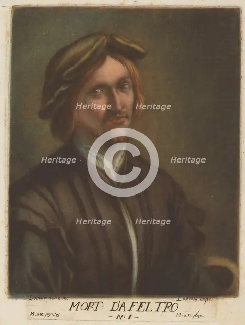 Morto da Feltre, 1789. Creator: Carlo Lasinio.