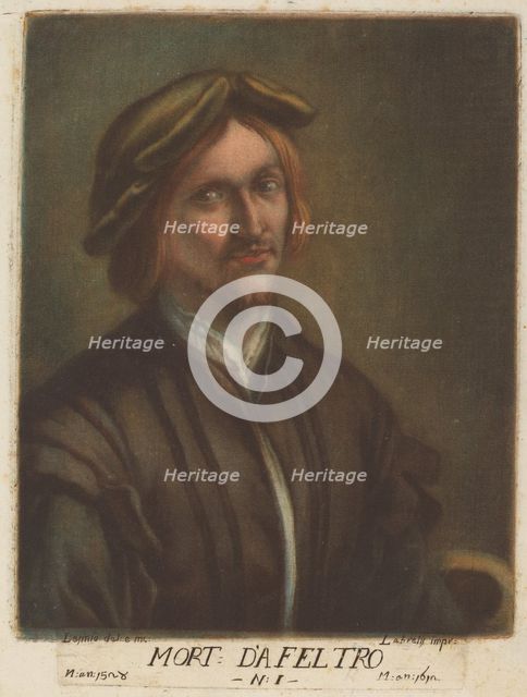 Morto da Feltre, 1789. Creator: Carlo Lasinio.