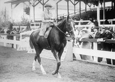 Morton, Miss Helen - Horse Show, 1914. Creator: Harris & Ewing