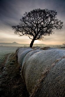 Morton Carr and Roseberry Topping, North Yorkshire, 2008. Artist: Mike Kipling