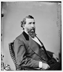 Morton Craig Hunter of Indiana, 1865-1880. Creator: Unknown