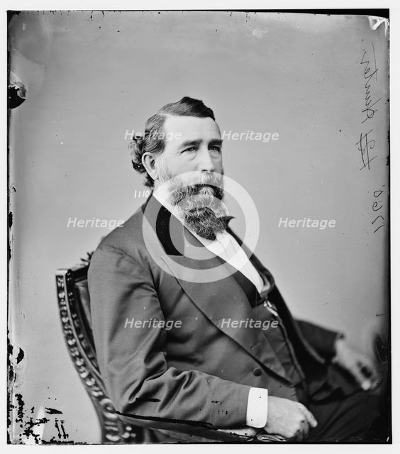 Morton Craig Hunter of Indiana, 1865-1880. Creator: Unknown.
