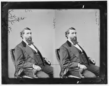 Morton Craig Hunter of Indiana, 1865-1880. Creator: Unknown