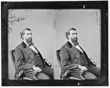 Morton Craig Hunter of Indiana, 1865-1880. Creator: Unknown