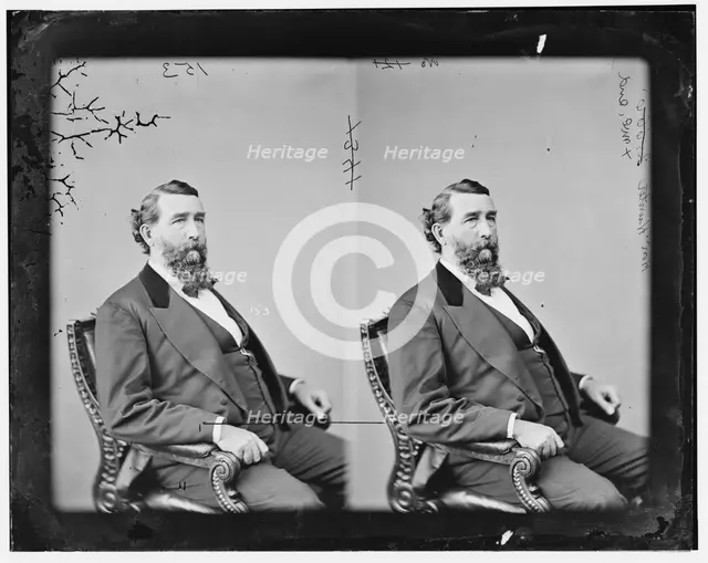 Morton Craig Hunter of Indiana, 1865-1880. Creator: Unknown.