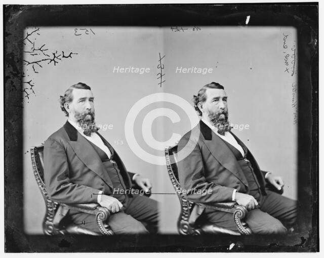 Morton Craig Hunter of Indiana, 1865-1880. Creator: Unknown.
