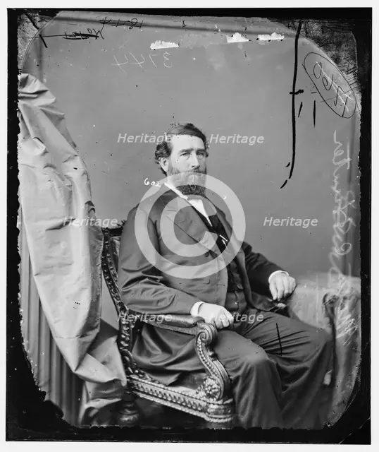 Morton Craig Hunter of Indiana, 1865-1880. Creator: Unknown.