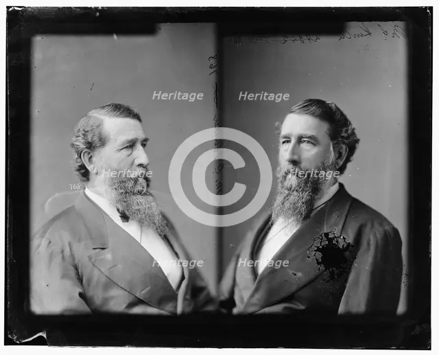 Morton Craig Hunter of Indiana, 1865-1880. Creator: Unknown.