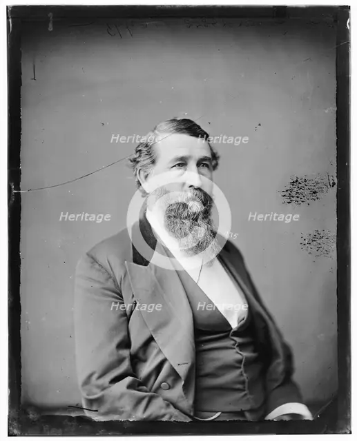 Morton Craig Hunter of Indiana, 1865-1880. Creator: Unknown.