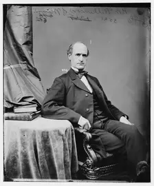 Morton Smith Wilkinson of Minnesota, between 1860 and 1875. Creator: Unknown