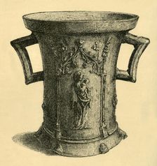 Mortar, 14th century?, (1881). Creator: W E Mackaness