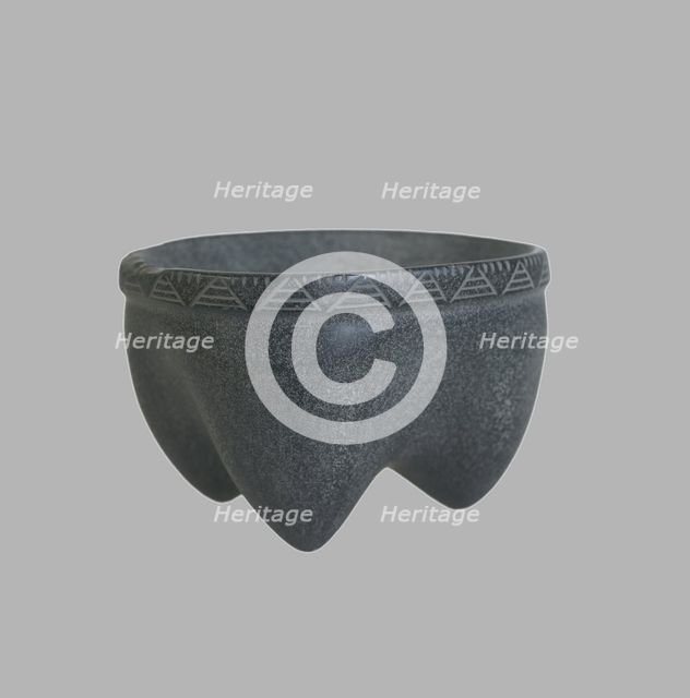 Mortar, 4500-3000 BC. Artist: Prehistoric Russian Culture  