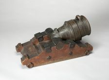Mortar on Carriage, Nuremberg, 1753. Creator: Unknown