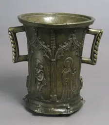 Mortar, Austrian, ca. 1451. Creator: Unknown