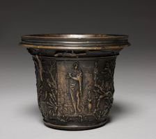 Mortar, c. 1550-1560. Creator: Wenzel Jamnitzer I (German, 1508/09-1585), workshop of