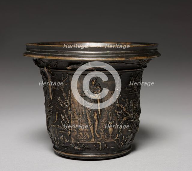 Mortar, c. 1550-1560. Creator: Wenzel Jamnitzer I (German, 1508/09-1585), workshop of.