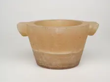 Mortar, Egypt, Late Period, Dynasty 26 (664-525 BCE). Creator: Unknown