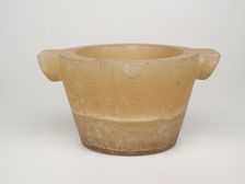 Mortar, Egypt, Late Period, Dynasty 26 (664-525 BCE). Creator: Unknown