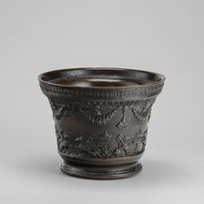 Mortar with Putti and Griffins, early 16th century. Creator: Unknown