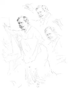 Mortimer Menpes, Sketched by Himself 1899