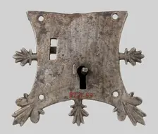 Mortise lock, French, 14th century. Creator: Unknown