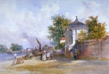 Mortlake, Richmond upon Thames, London, c1845. Artist: G Howse