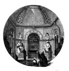 Mortuary Chapel in Memory of Assheton Smith, Esq., at Tedworth, Wilts, 1858. Creator: Harvey Orrin Smith