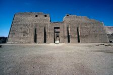 Mortuary Temple of Rameses III at Medinat Habu, Luxor, Egypt, 20th Dynasty, c12 century BC