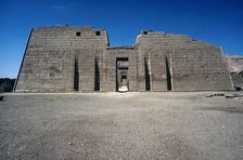 Mortuary Temple of Rameses III at Medinat Habu, Luxor, Egypt, 20th Dynasty, c12 century BC