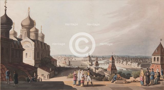 Moscow, 1816. Artist: Bowyer, Robert (1758-1834)