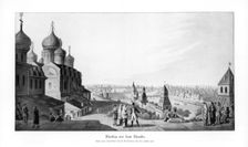 Moscow before the fire 1900.Artist: Hammer