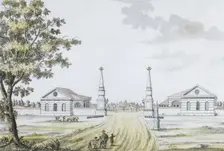 Moscow City Gates, 1792