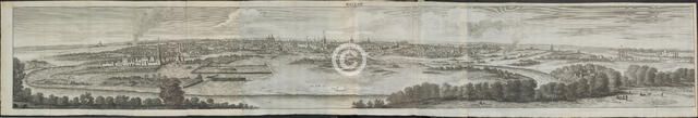 Moscow (From: Reizen over Moskovië), 1711. Artist: Bruijn, Cornelis de (1652-1727)