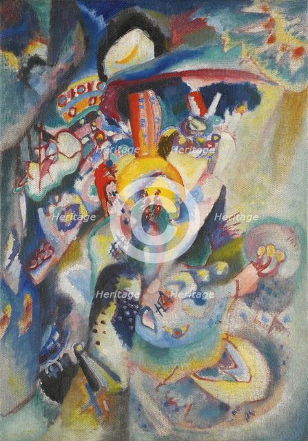 Moscow II, 1916. Artist: Kandinsky, Wassily Vasilyevich (1866-1944)