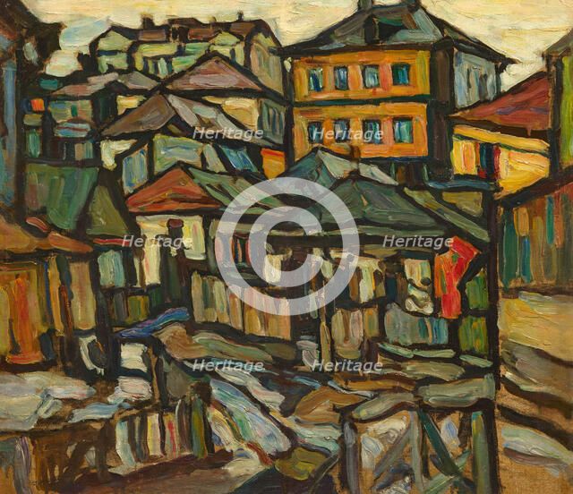 Moscow II, c1916. Creator: Manievich (Manevich), Abraham (Abram) (1883-1942).