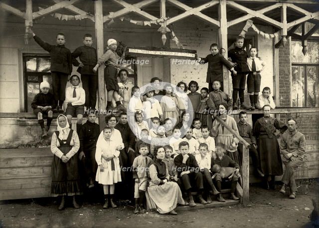 Moscow: Jewish orphanage named after the Comintern, 1920-1929. Creator: Unknown.