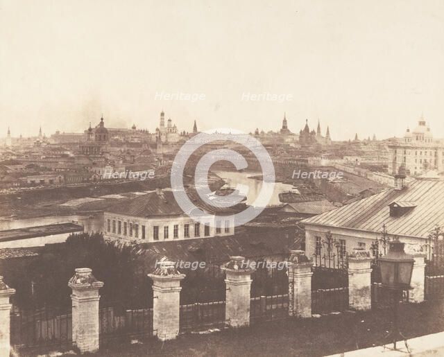 Moscow, the Kremlin in the Distance, 1852. Creator: Roger Fenton.