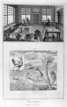 Mosaic makers, 1751-1777