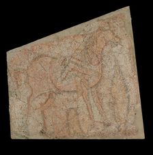 Mosaic of a Horse with Saddle, 5th-6th century. Creator: Unknown