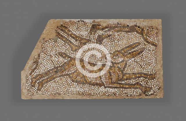 Mosaic of a Rabbit, 5th-6th century. Creator: Unknown.