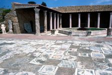 Mosaic at the Roman Villas, Carthage, Tunisia, c2nd-3rd century
